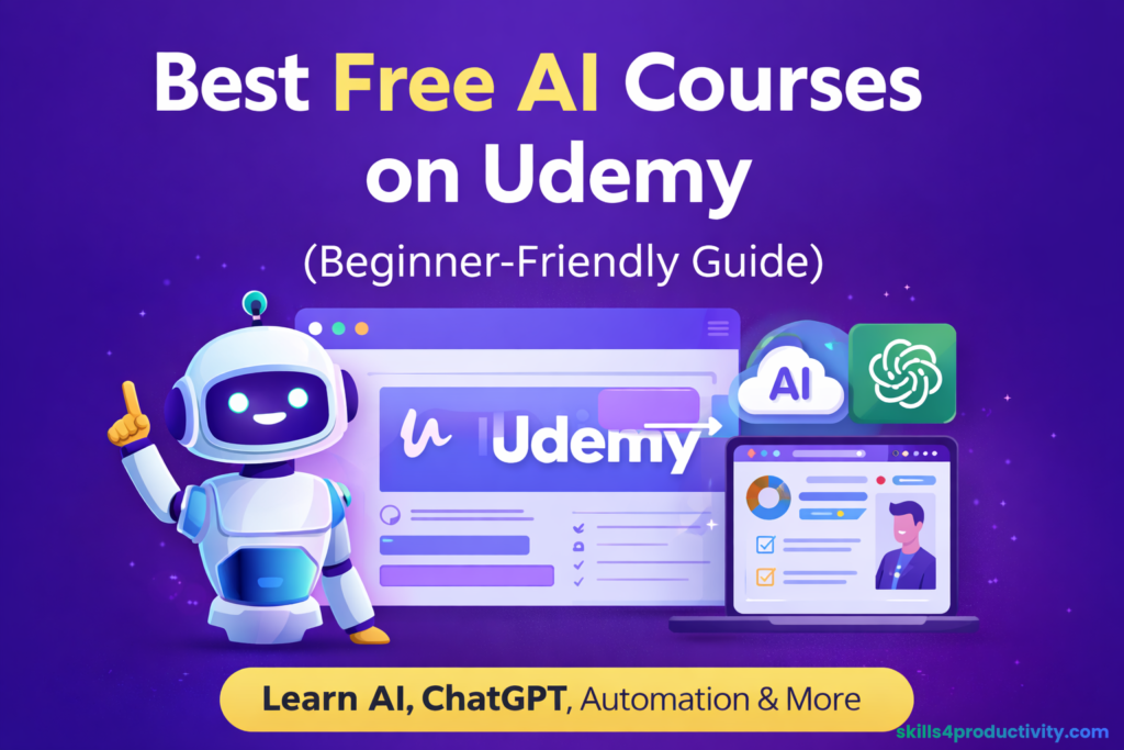 free AI courses on Udemy for beginners